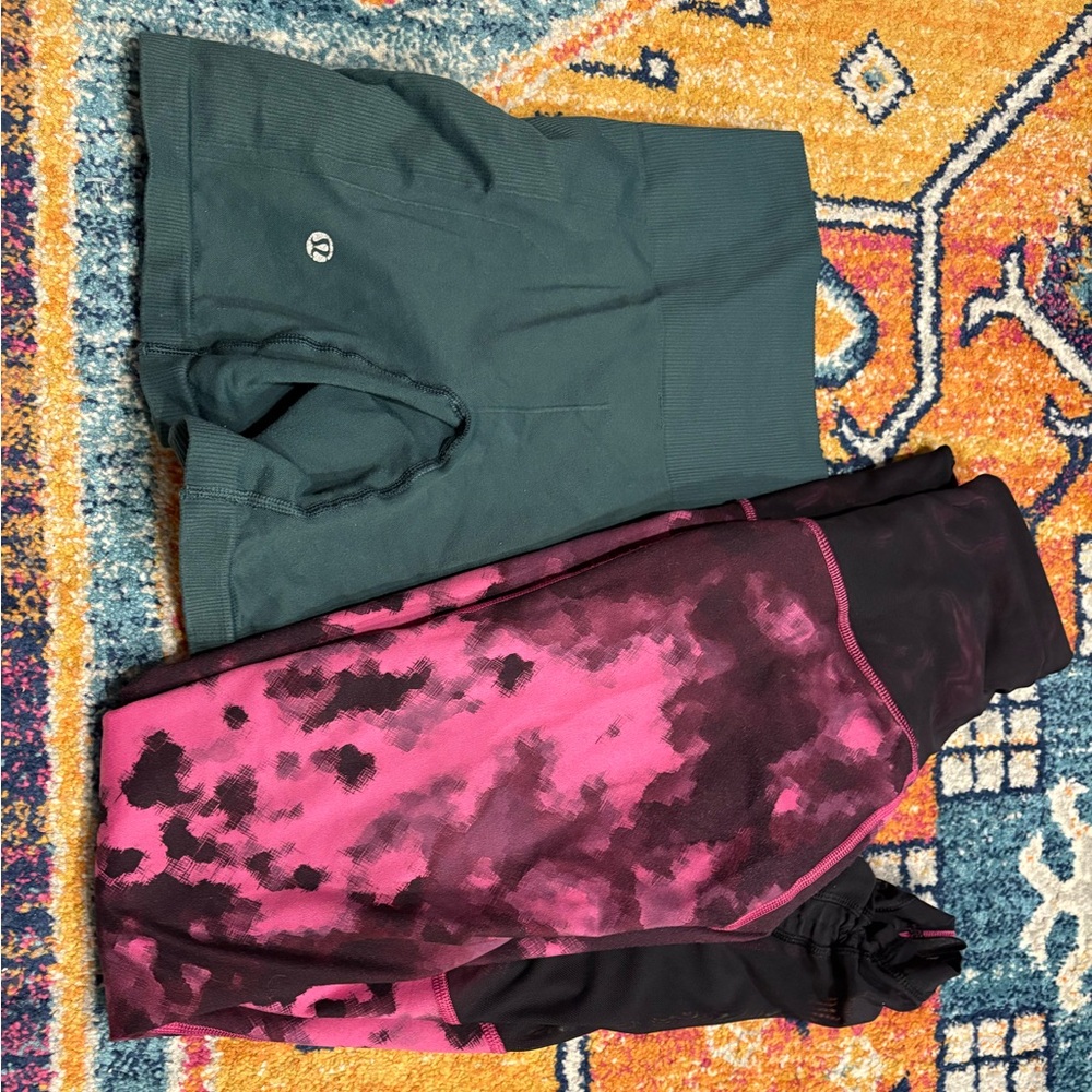 Lululemon Leggings and Shorts Size 6